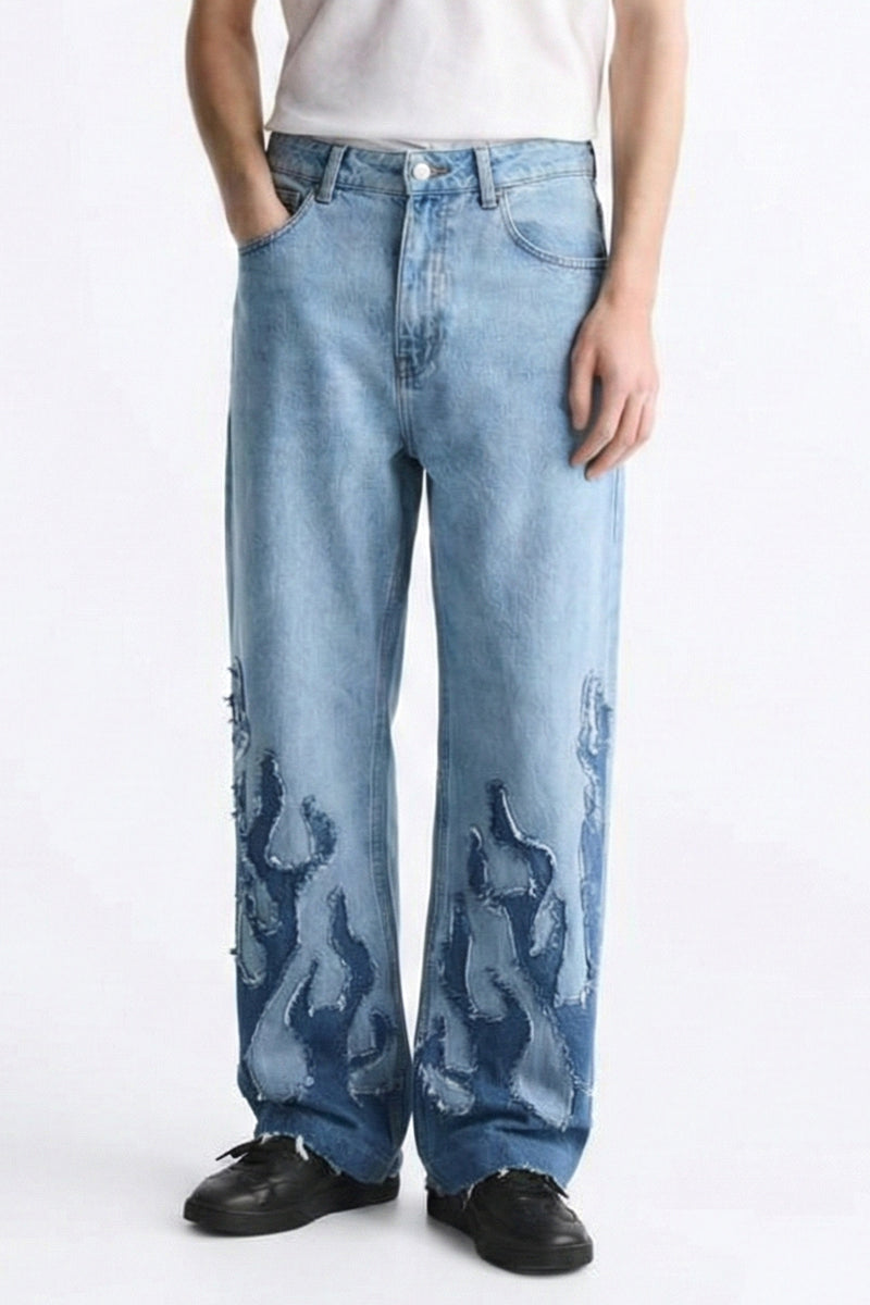 Burnout Denim Jeans