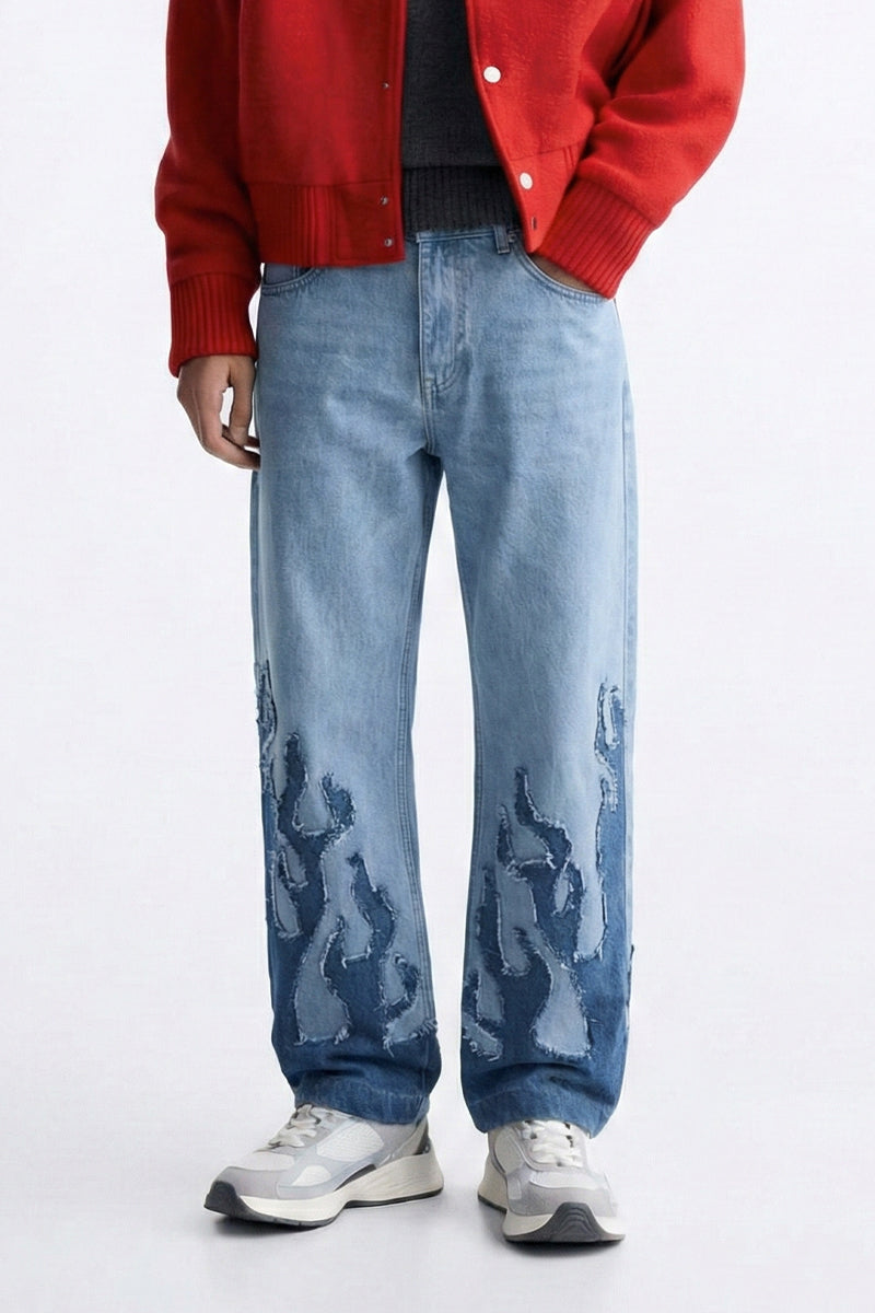 Burnout Denim Jeans