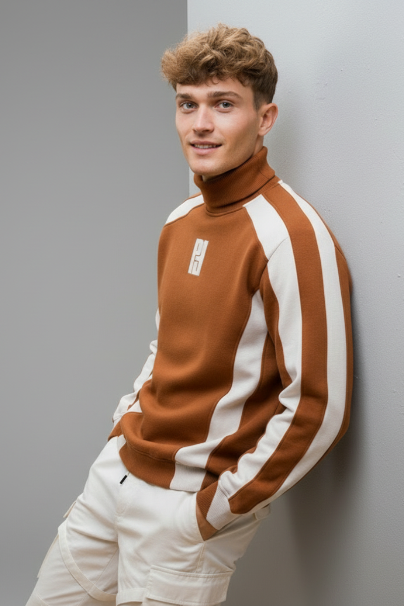 Core Line Sweatshirt - Brown