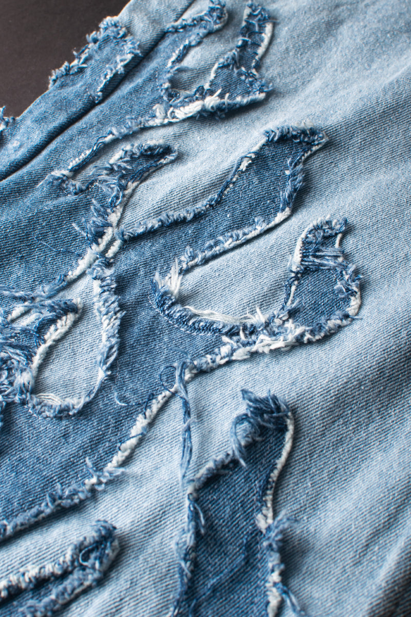 Burnout Denim Jeans