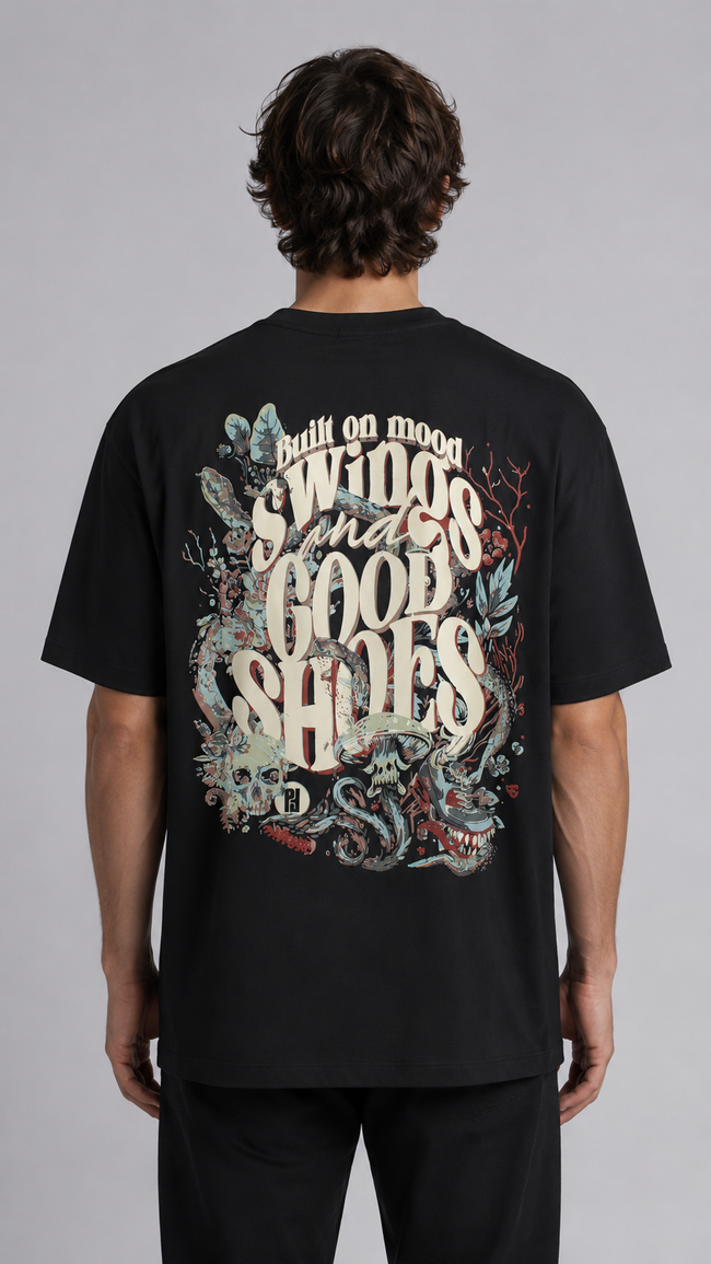 Good Shoes, Loud Mood (Black) front