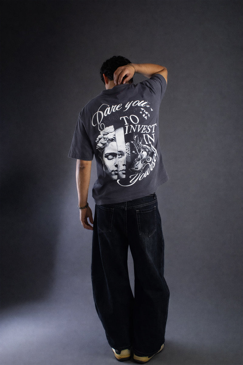 Dare You To Invest In Yourself (Grey)