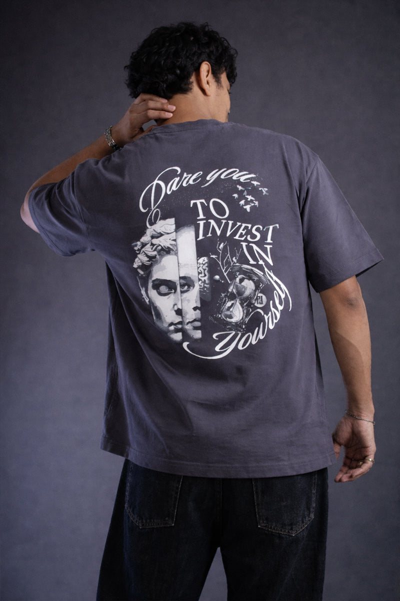 Dare You To Invest In Yourself (Grey)