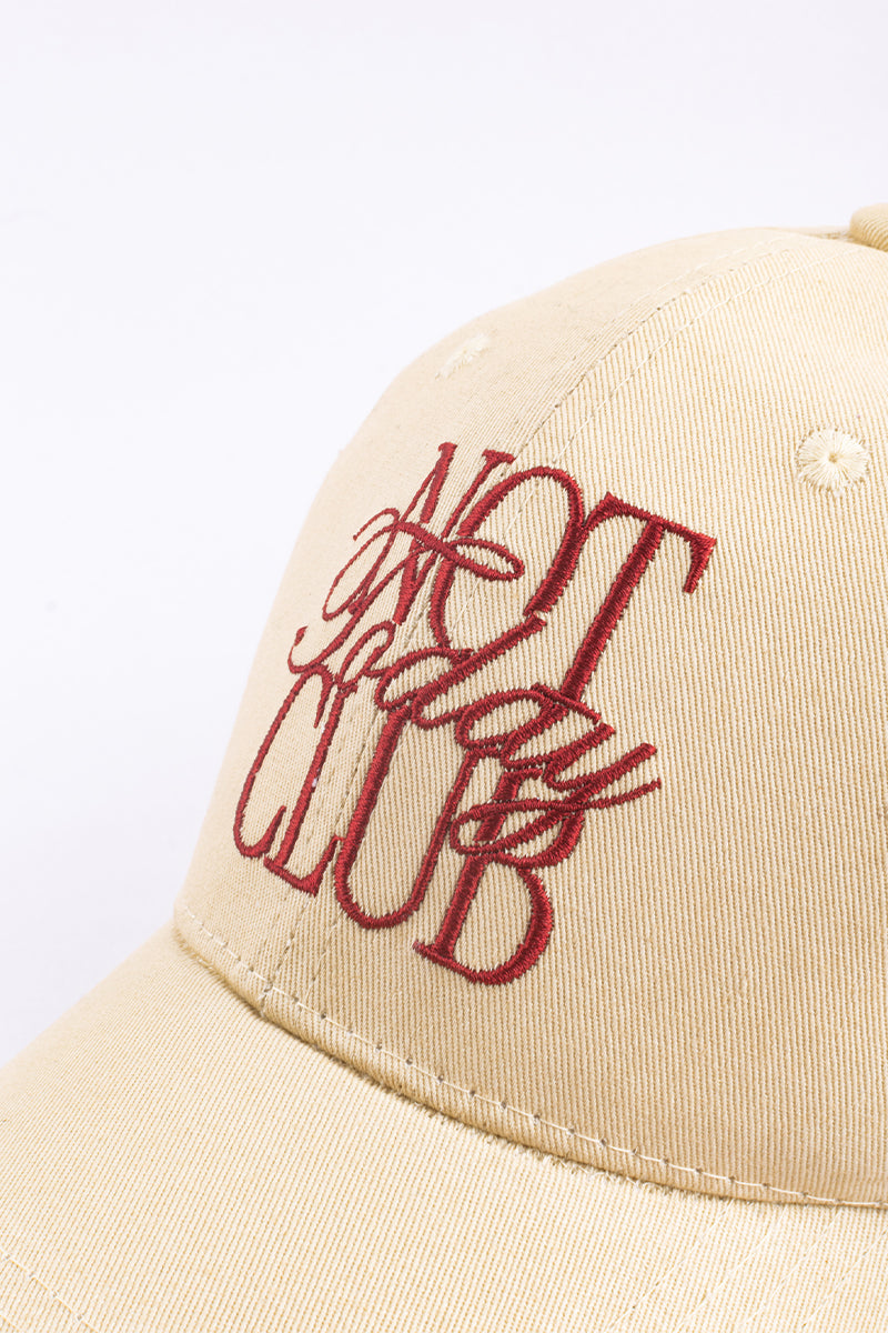 Not Today Club Cap