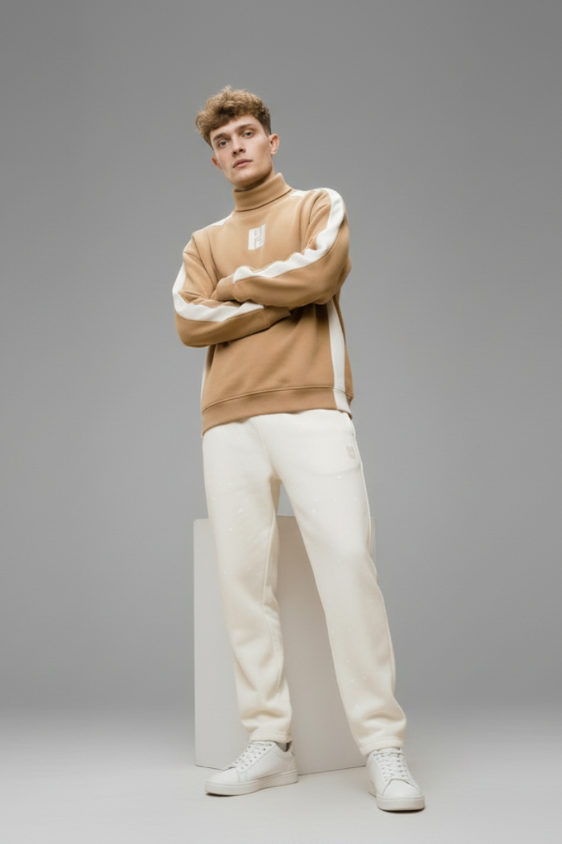 Core Line Sweatshirt - Beige