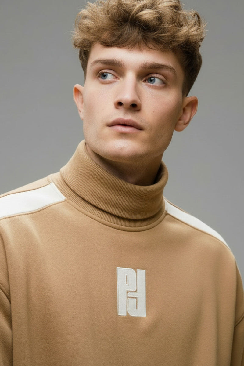 Core Line Sweatshirt - Beige