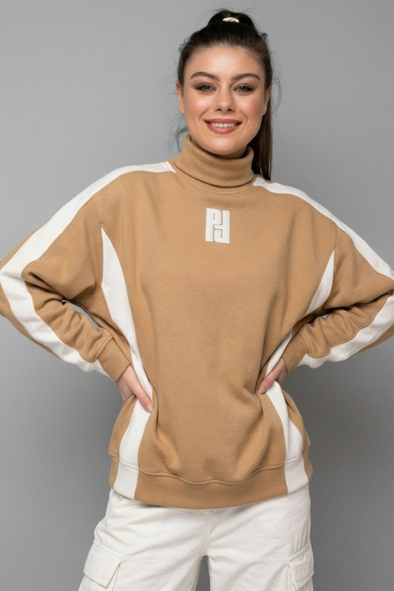 Core Line Sweatshirt - Beige