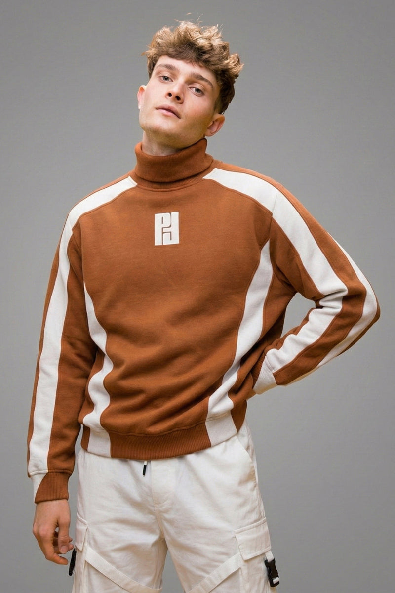 Core Line Sweatshirt - Brown