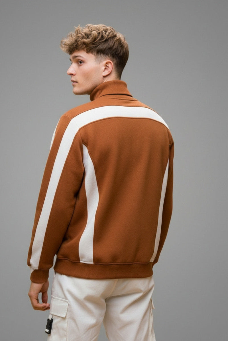 Core Line Sweatshirt - Brown