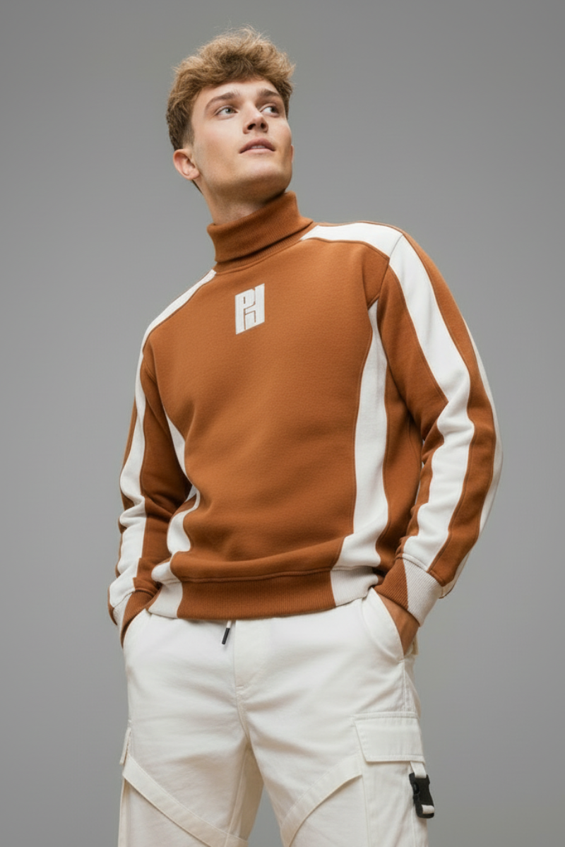 Core Line Sweatshirt - Brown